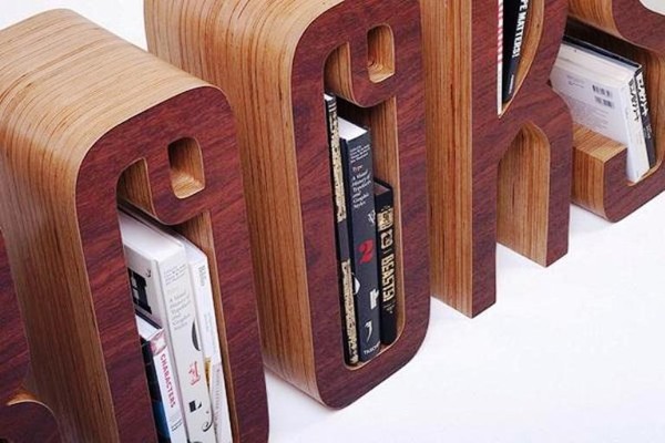 Tủ sách bằng gỗ